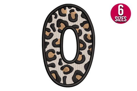 Download Leopard Print Alphabet Font Letter O - Alphabet font Collection
