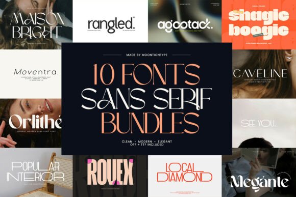 Download Modern Sans Serif Bundles - Bundles Collection