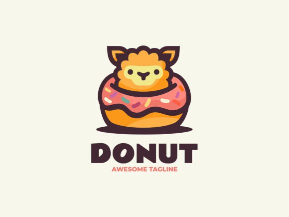 Download Donut Mascot Cartoon Logo - Premium Bundle
