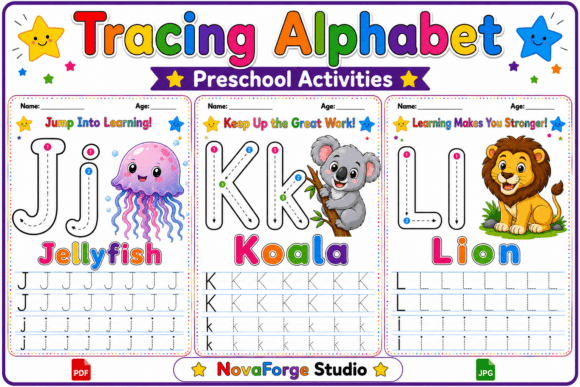 Download Preschool Alphabet J-K-L Worksheets - Preschool Collection