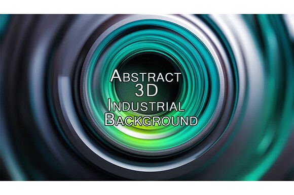 Download Abstract 3D Industrial Background - Premium Bundle