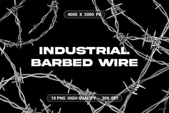 Download Industrial Barbed Wire - Industrial Collection